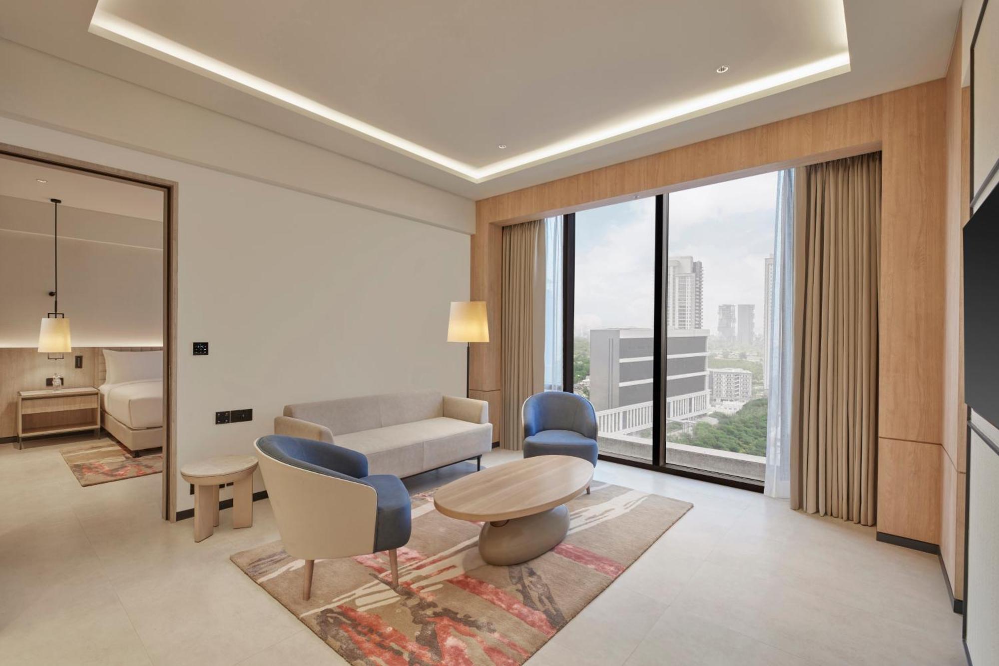 Hilton Gurugram Baani City Centre Gurgaon Ngoại thất bức ảnh
